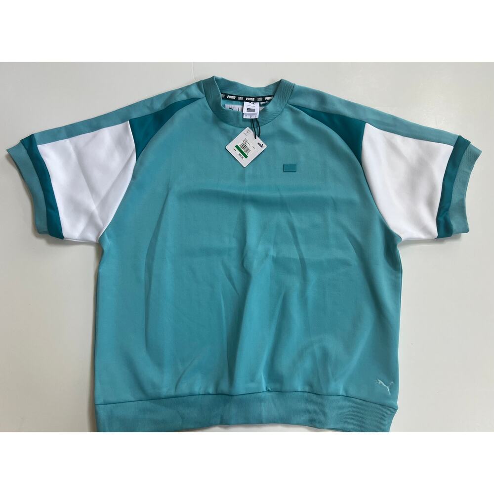 Puma TMC Hustle Way The Miami Story Top Maui Blue 531213-01 Men’s L NWT